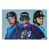 NWA Bubble-free stickers