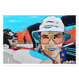 Fear & Loathing Bubble-free stickers
