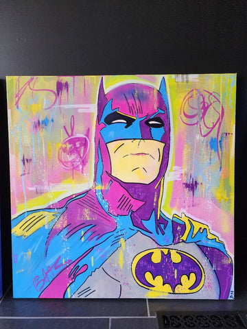 Original "Neon Bat" Painting