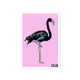 Flamingo Bubble-free stickers