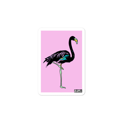Flamingo Bubble-free stickers