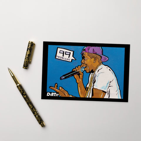 JayZ Standard Postcard